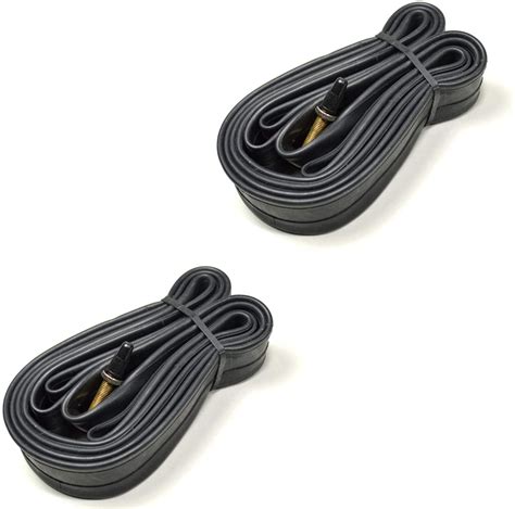 Hqrp 2 Pack 700c Bike Tubes Presta French Valve For Giant Fastroad