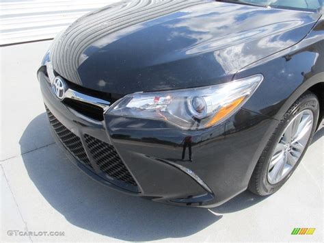 2015 Attitude Black Metallic Toyota Camry Se 113590030 Photo 7 Car Color