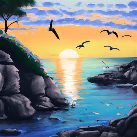 Easy Sunrise Paintings