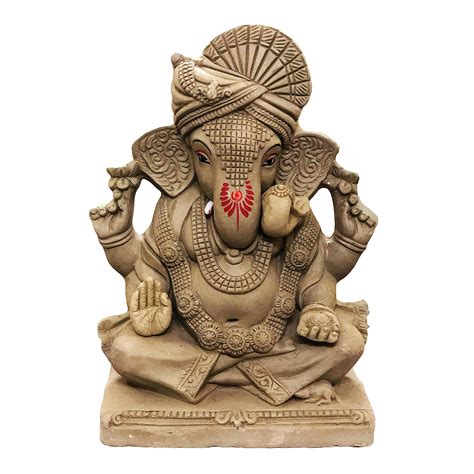 Buy Shopmefast Eco Friendly Ganpati Murti Matti Ganesha Idol