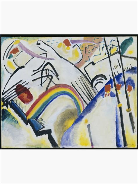 Kandinsky Landscapes Sticker For Sale By Youssef Art Redbubble