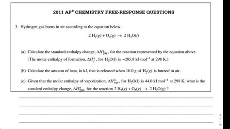 Cracking The Code Unveiling The 1996 AP Chemistry Free Response Answers