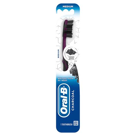 Oral B Charcoal Toothbrush Medium 1 Count Pick Up In Store Today At Cvs