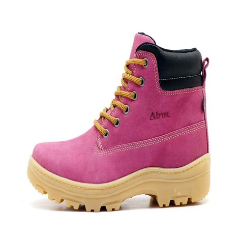 Bota Coturno Atron Shoes Adventure Em Couro Feminino Centauro