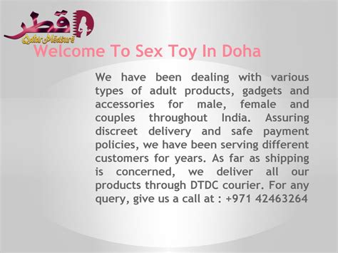 Welcome To Sex Toys In Doha By Qatarpleasures Issuu