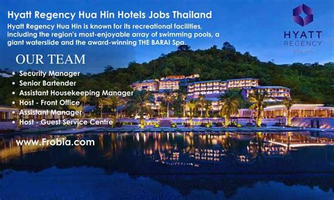 Job Solutions on LinkedIn: Hyatt Regency Hua Hin Hotels Jobs Thailand ...