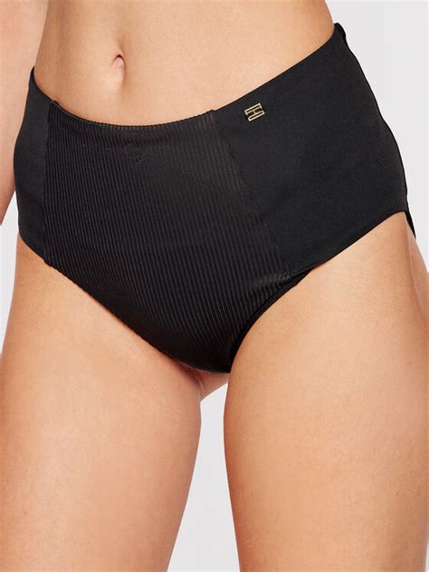 Tommy Hilfiger Bikini Unterteil UW0UW03104 Schwarz Modivo De