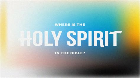 How To Know And Understand The Holy Spirit Cru