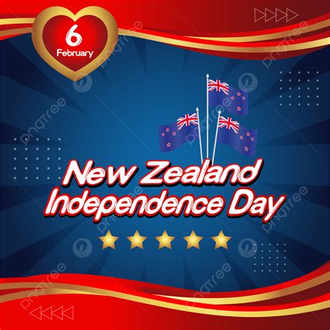 New Zealand National Day Celebration Vector Template Template Download ...