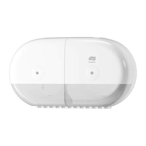 Distributeur T Mini Double Blanc Papier Toilette Smartone Tork