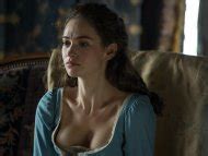Naked Lily James In Pride And Prejudice And Zombies
