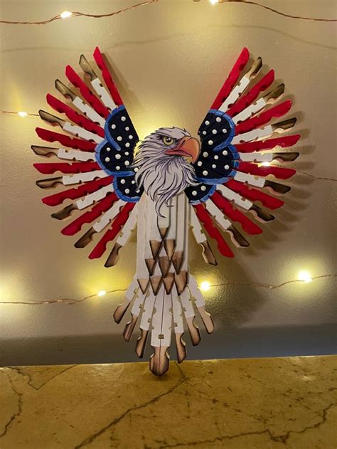 Clothespin Eagle Clothespin Diy Crafts Clothespin Crafts Christmas