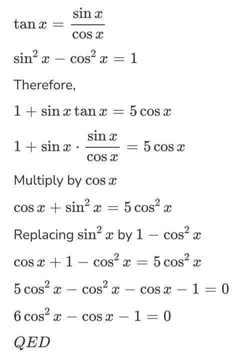 Trig Identities Question Raskmath