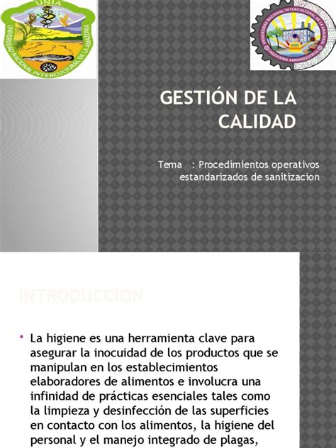 Pdf Gestion De La Calidad Poes Dokumen Tips