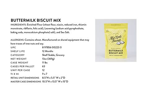 Buttermilk Biscuit Mix | Callie's Hot Little Biscuit