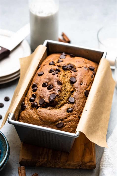 Chocolate Chip Pumpkin Bread Kitchen Confidante