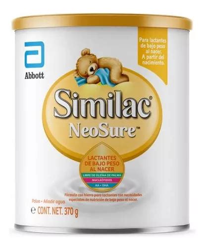 Leche De F Rmula En Polvo Sin Tacc Abbott Similac Neosure En Lata De