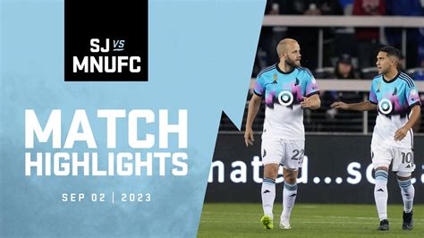 San Jose Earthquakes Vs Minnesota United 3 Sep 2023 🔥 Video