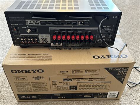 Onkyo Tx Nr Channel Thx Certified Network Av Receiver Black