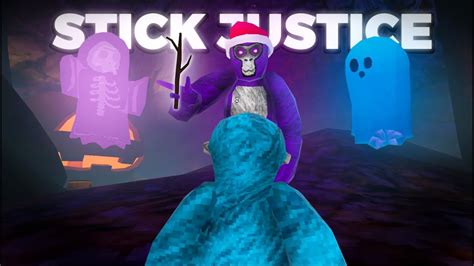 Stick Justice In The New Halloween Update Gorilla Tag Youtube