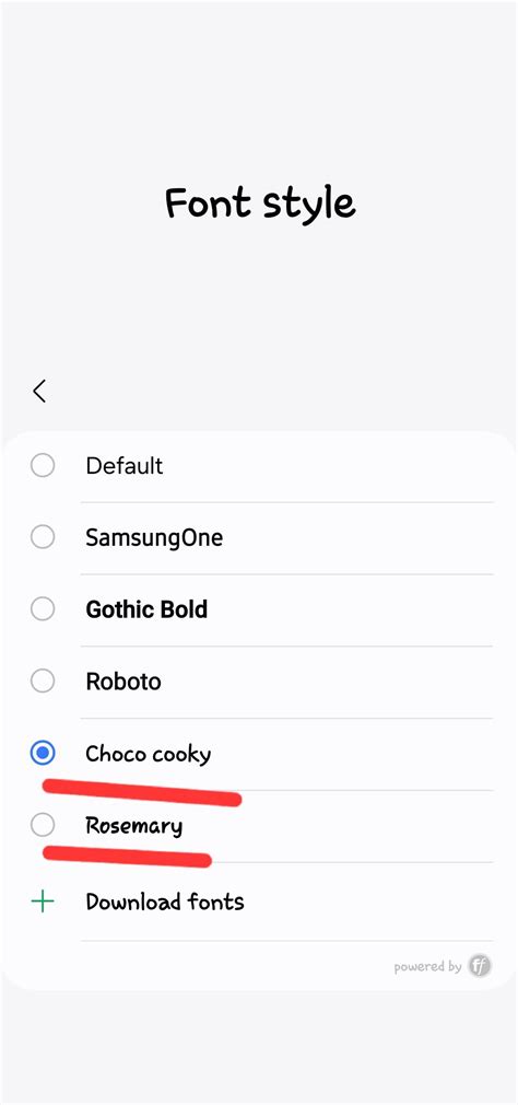 samsungs  missing  fonts samsung members