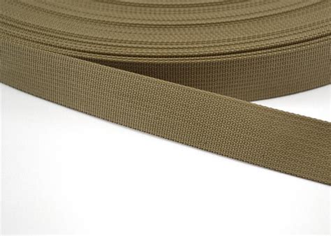 1 Inch Mil Spec Nylon Webbing Mil W 17337 C 2 Tan 499 Mil W 17337