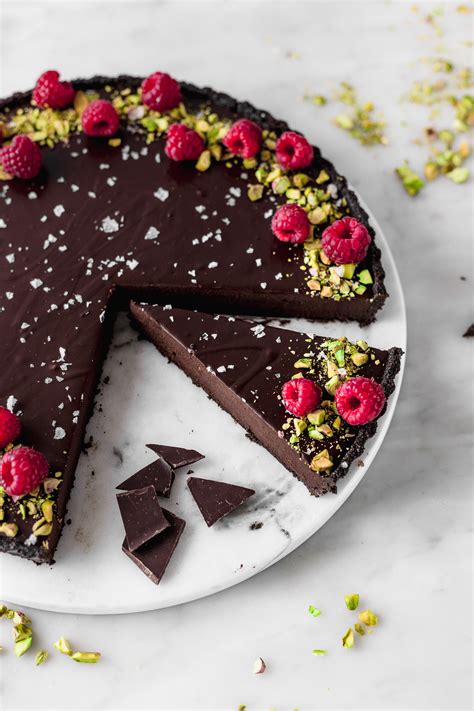 Dark Chocolate Ganache Tart Cravings Journal