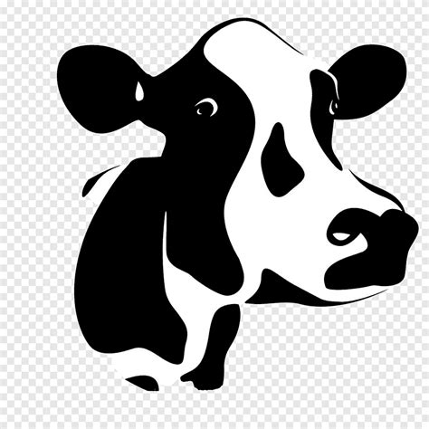 Dairy Cow Silhouette Clip Art