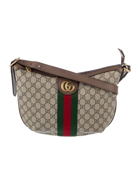 Gucci Gg Supreme Large Attache Shoulder Bag Neutrals Shoulder Bags