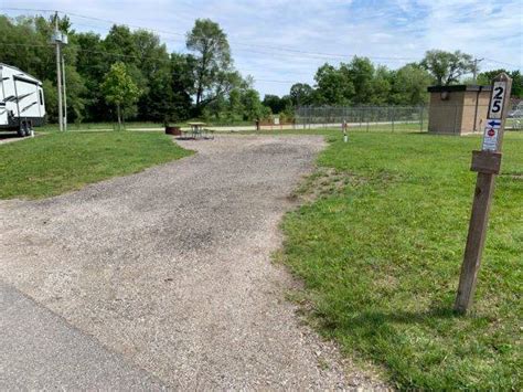 Campsite 25 Big Woods Lake Campground Black Hawk County Iowa