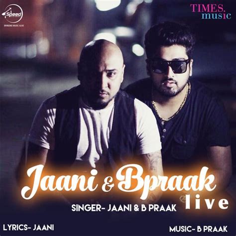 Jaani & B Praak (Live) - Song Download from Jaani & B Praak (Live ...