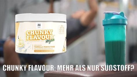 Geschmackspulver More Nutrition Chunky Flavour Was Steckt Hinter Dem