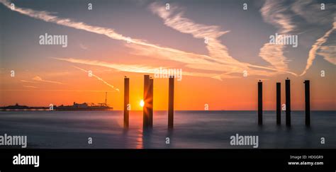 West Pier Ruins Hi Res Stock Photography And Images Alamy