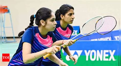 Ritika Simran Seal Maiden Berth In Indian Badminton Teams Badminton