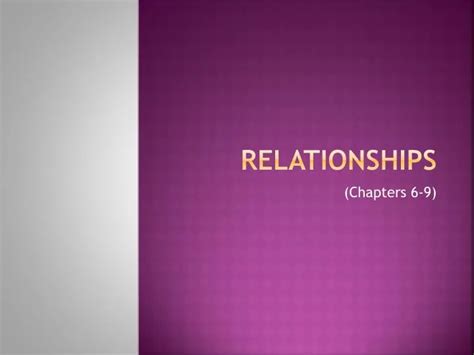 Ppt Relationships Powerpoint Presentation Free Download Id 2668778