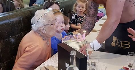 Glasgow 'legend' who turned 100 with butler in the buff dies as ...