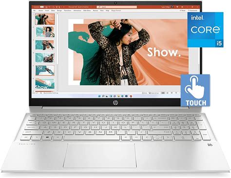 HP Pavilion Portátil con visualización táctil de 15 6 Intel Core