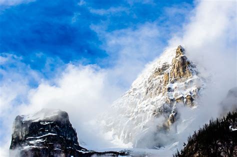 Cathedral Mountain In Yoho National Park In The Canadian Rocking