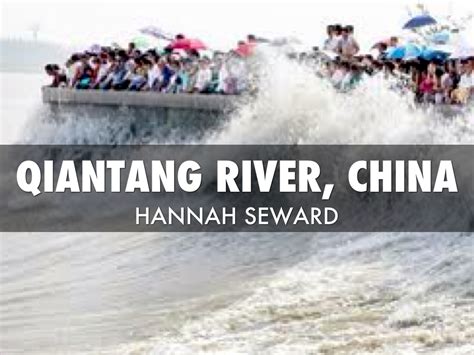 Qiantang River, China; Tidal Bore by Hannah Seward