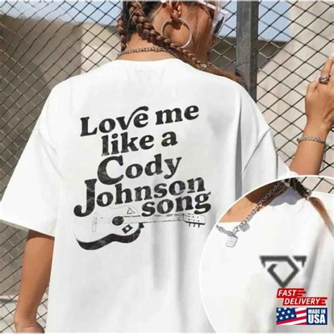 Cody Johnson The Leather Tour Concert Classic Gifts Unisex