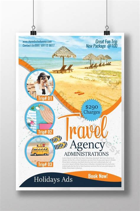 Travel Agency Poster Template - Printable Word Searches