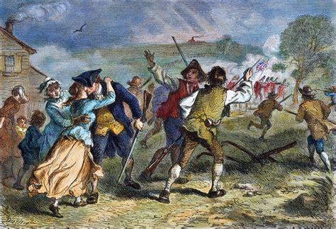 The Battle Of Concord, 1775 #2 Photograph by Granger - Pixels