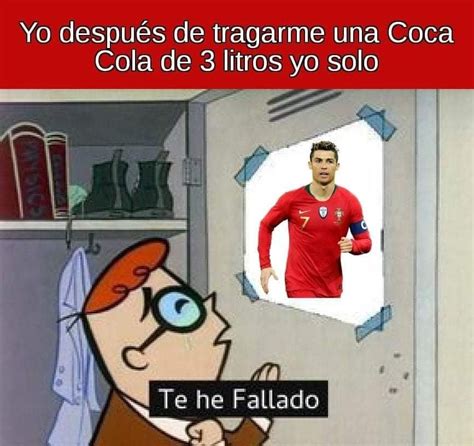 Memes Cr7 Vs Coca Cola Día Del Padre E3 Pandaancha Mx