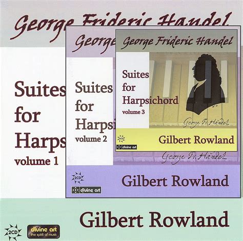 makdelart - classique: Handel - Suites for Harpsichord, Vol. 1-3 ...