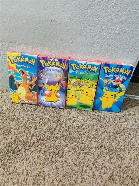 Pokemon VHS Tapes on Mercari | Pokemon, Pokemon charizard, Pokemon movies