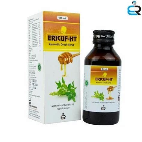 Ayurvedic Cough Syrup With Honey And Tulsi 100 Ml At Rs 80 Bottle In