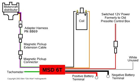 Msd A Wiring Diagram Jeep Msd A Msd And The Old Flam