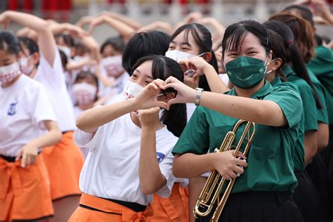 【圖輯】超嗨！台日高校女團大pk 「橘色惡魔」與北一女、曉明女中同台炫技 上報 焦點