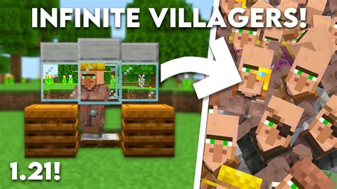 Minecraft EASY Infinite Villager Breeder In Bedrock 1 21 MCPE Xbox PS4