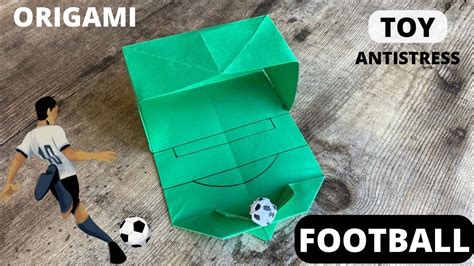 EASY ORIGAMI FOOTBALL TOY FIFA WORLDCUP PAPERCRAFT DIY PAPER